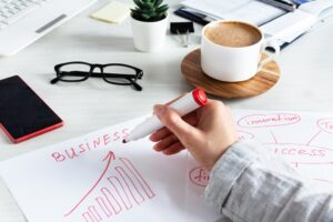 biznesowy cel, kobieta biznesu, biznewoman, sumarowska